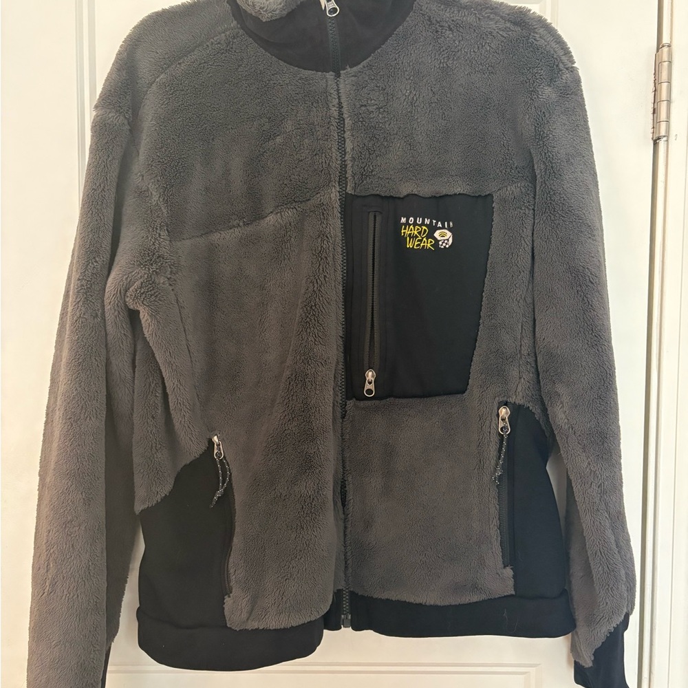 Mountain Hardwear Gray Fleece Jacket